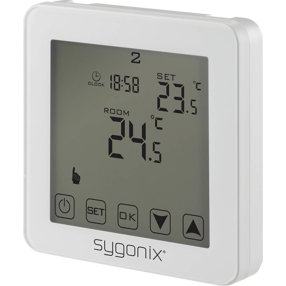 Thermostat d'ambiance Sygonix SY-4961570 pour un salon chaud dès votre réveil