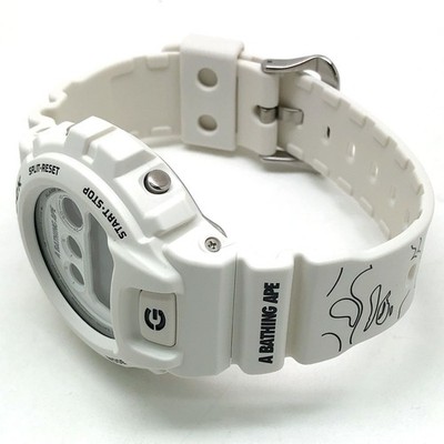 G-SHOCK DW-6900FS A BATHING APE BAPE White Camouflage Watch | eBay