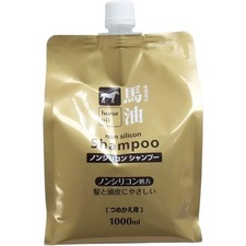 Kumano oils and fats horse oil shampoo refill 1000ml