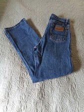 Wrangler Boys Size 16 Slim Zip Up Five Pocket George Strait Bootcut Jeans