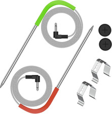 Meat Probe Replacement for Pit Boss Pellet Grill Smoker 2pcs Temperature Sensors