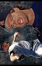 Chuck Finley 1995 Flair #18 California Angels MLB READ FREE SHIP AutographDen