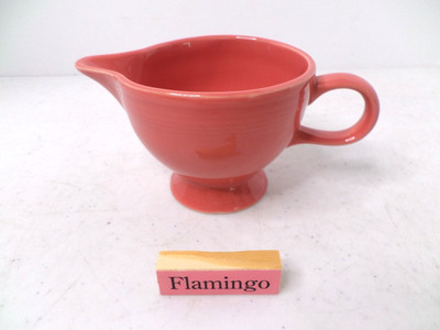 Homer Laughlin Fiesta Fiestaware Individual Creamer in Flamingo 7 ounces