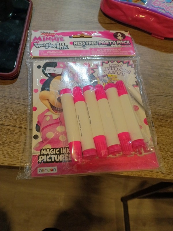 minnie mouse imagine ink books