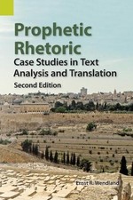 Ernst R Wendland Prophetic Rhetoric (Taschenb...