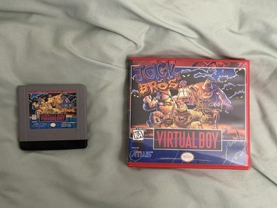 Jack Bros. Nintendo Virtual Boy Game 1995 Edition with Dust Cover