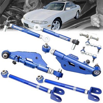 Megan Front Lower & Rear Lower Control Arm For 95-02 Nissan 240SX