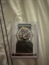 2023 Panini National Treasures Framed Fabric Aaron Jones /49
