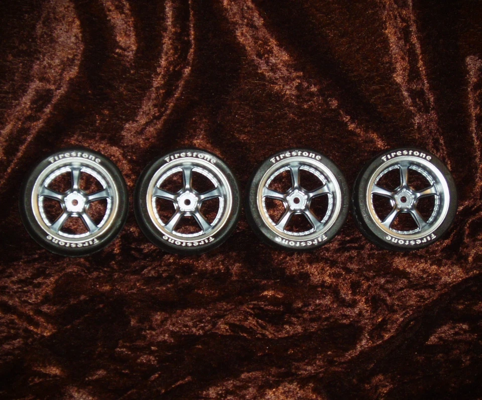 RC TOURING CAR WHEELS/TIRES MST 5 SPOKE *Vaterra/Losi v100/HPI/TRX 4tec/on-road - Image 3 of 4