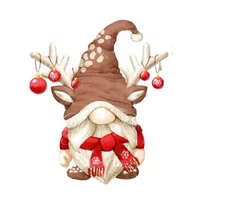 Christmas Santa Gnome Man Metal Die Cuts, Christmas Layered Gnome Cutting Die...