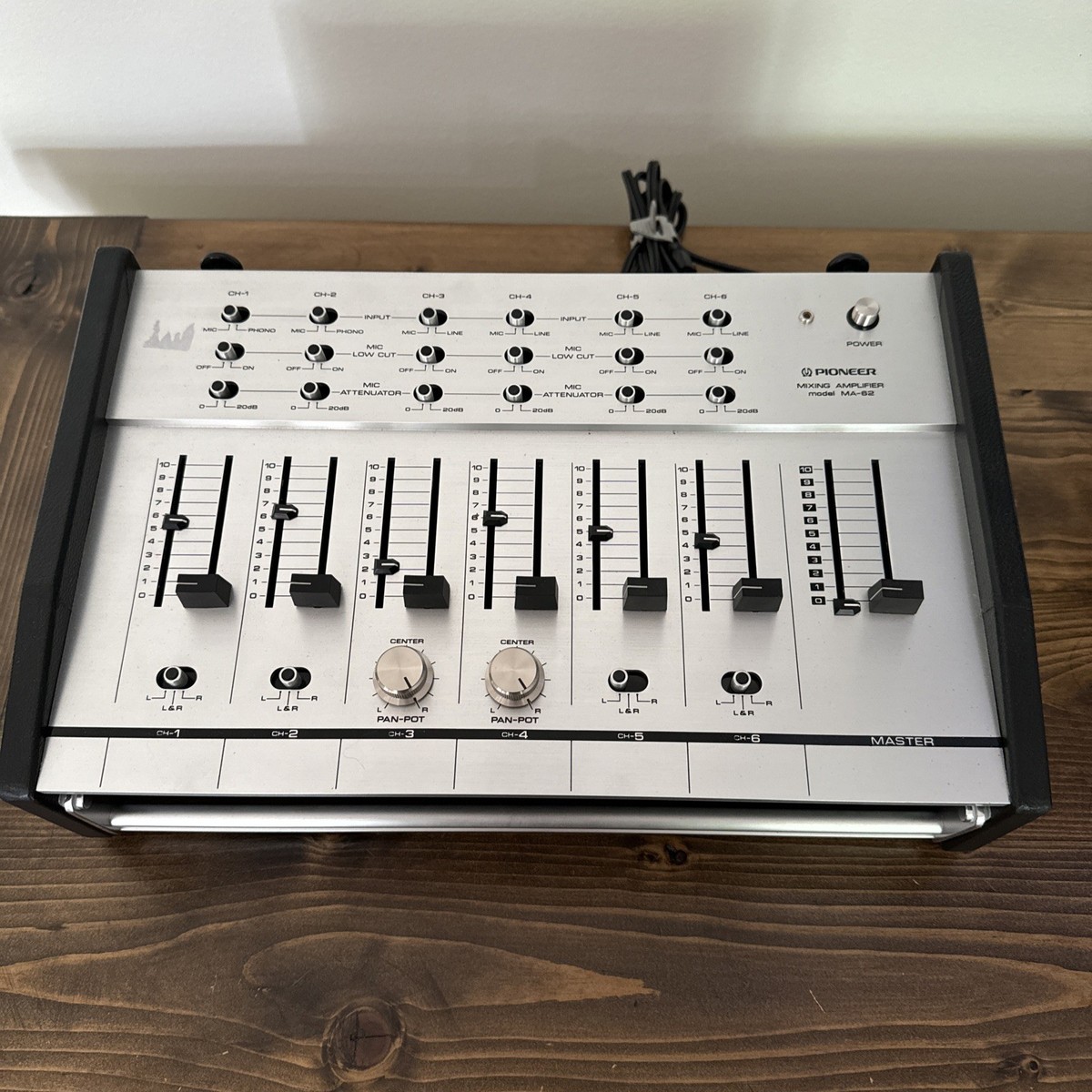 Vtg Pioneer MA-62 Mixing Amplifier Untested Powers On | eBay