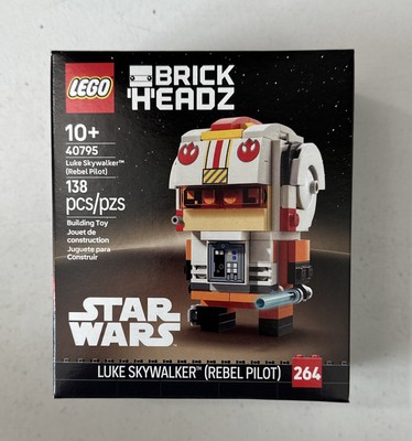 Lego Star Wars: Luke Skywalker (Rebel Pilot) Brickheadz 40795 | eBay