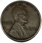 1909-P VDB Lincoln Wheat Cent Penny ~ Semi Key Date ~ Very Fine Condition - 2256