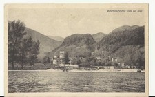 CARTOLINA D'EPOCA FORMATO PICCOLO - BRUSIMPIANO (VA) - VIAGGIATA - VEDI FOTO