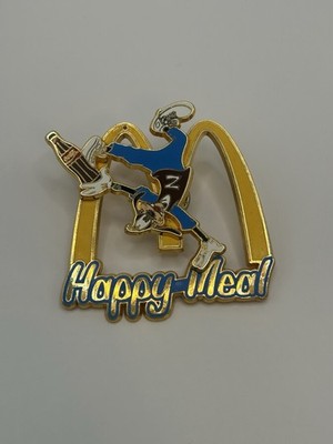 PIN DISNEY COCA COLA MCDONALDS GOOFY HAPPY MEAL Moving Trading Pin
