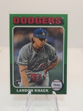 2024 Topps Heritage High Number - Landon Knack #532 (RC) Green Border
