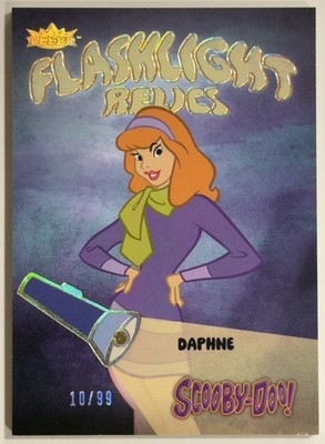 2024 Fleer Scooby Doo Flashlight Diamond Relics 10/99 Daphne #FL-5  