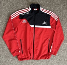 Veste d'entraînement Adidas zippée intégrale Swansea City, moyenne, excellent état