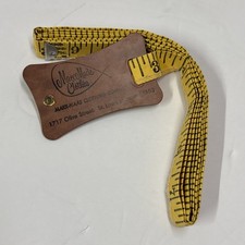 Vintage Cloth Measuring Tape Sewing Marx Haas Clothing St Louis Missouri (f)