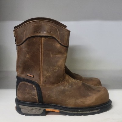 Georgia Boot Carbo-Tec LTX Comp Toe Boot Brown Mens Size 11.5W (READ DESCRIP)