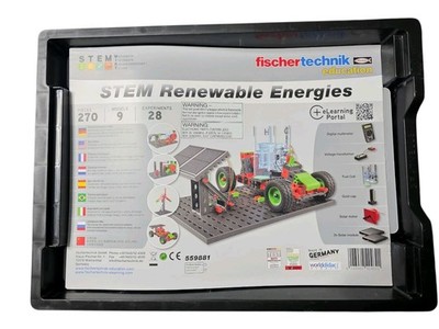 Fischertechnik STEM Renewable Energies Educational Kit 559881 Open Box Complete