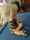 Flintstones BAM Bam doll With Original Leopard print SHOES and toga — photo 6