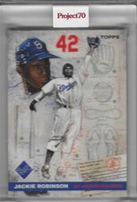 2021 Topps Project 70 1955 Topps JACKIE ROBINSON #125 by Shoe Surgeon ~ PR 5181
