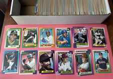 1990 Topps Baseball 580 Card Lot NM-MT Commons Semistars HOF Set Builder