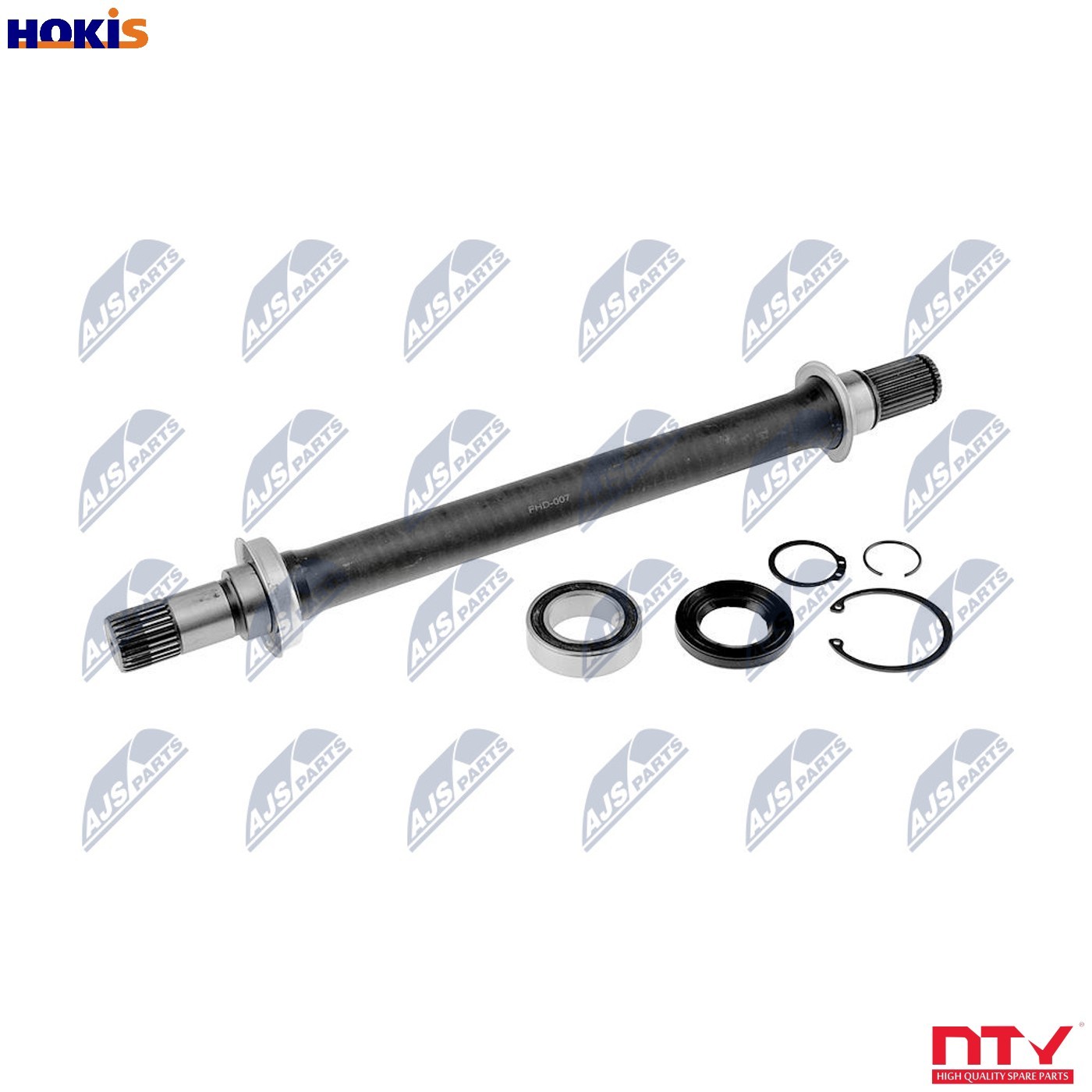 NTY NWP-HD-007 Drive Shaft for ACURA,HONDA - Image 8