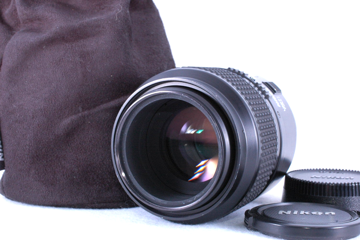 Near Mint/ in Pouch] Nikon AF Micro Nikkor 105mm F2.8 D Macro Lens