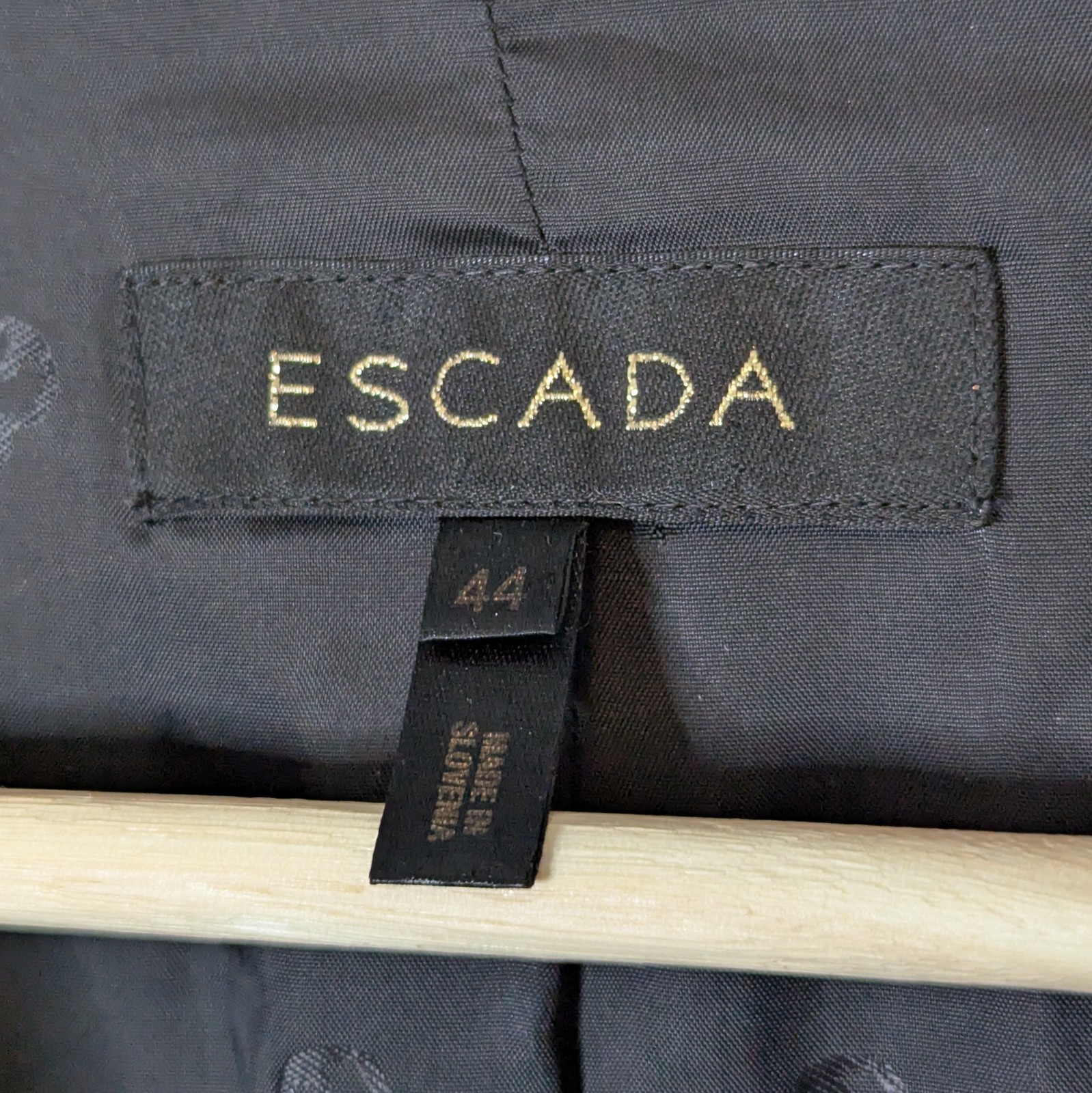 Escada Wool Cashmere Patchwork Plaid Houndstooth … - image 6