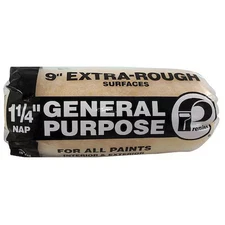 Premier Pr115c9 9" Paint Roller Cover, 1-1/4" Nap, Polyester