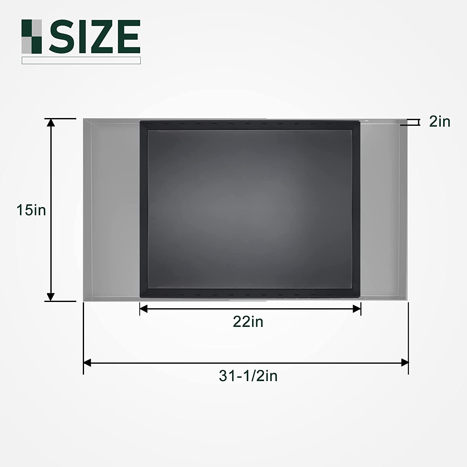 Adjustable Fireplace Tray, Expandable Ash Pan for Ash Collection, Galvanized Ste