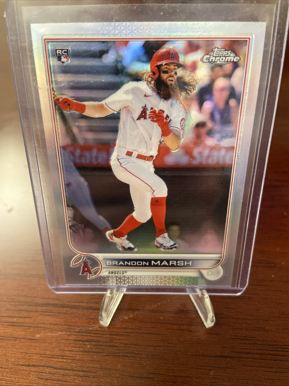 2022 Topps Chrome - Brandon Marsh #133 Refractor (RC)