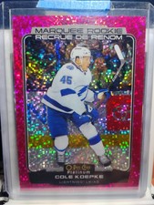 2022-23 O-Pee-Chee Platinum Marquee Rookies Cole Koepke #284 Violet Pixels /299