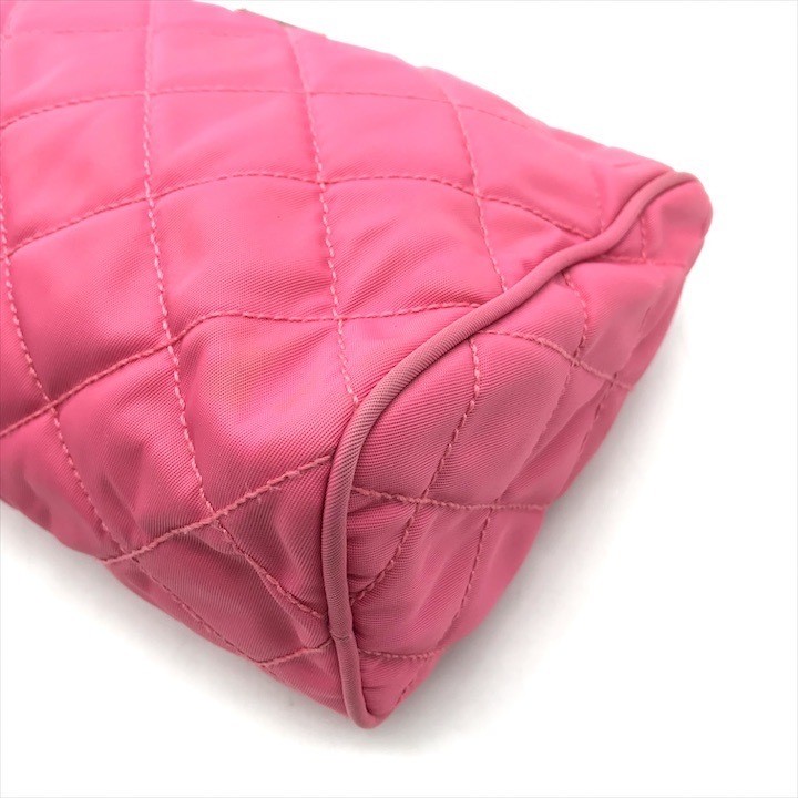 Good condition PRADA triangular logo plate nylon … - image 4