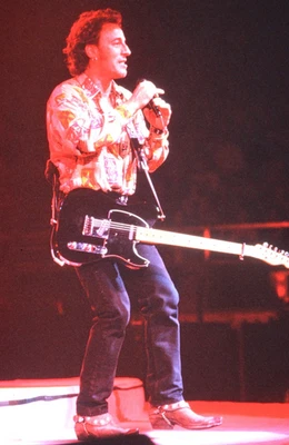 Bruce Springsteen Foto Transparenz Positiv Presse Werbematerial 1980er - Bild 1 von 4