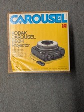 Kodak Carousel 650H Slide Projector w/Remote, in Box Tested Working