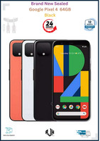 New Google Pixel 4 - 64GB  5.7inch 4G Android Smart Phone Unlocked Black Sealed
