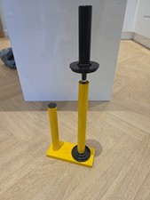 HEAVY DUTY METAL PALLET STRETCH SHRINK WRAP DISPENSER HOLDER