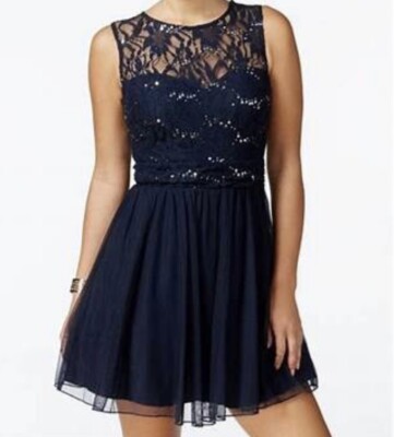 Semi-Formal Party Dress. Size 5 by Speechless. New w/Tags. Navy Dress. | eBay Semi-Formal Party Dress. Size 5 by Speechless. New w/Tags. Navy Dress. | eBay