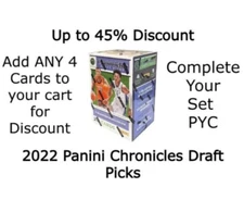 2022 Panini Chronicles Revolution Draft Picks Basketball Complete Set Single PYC
