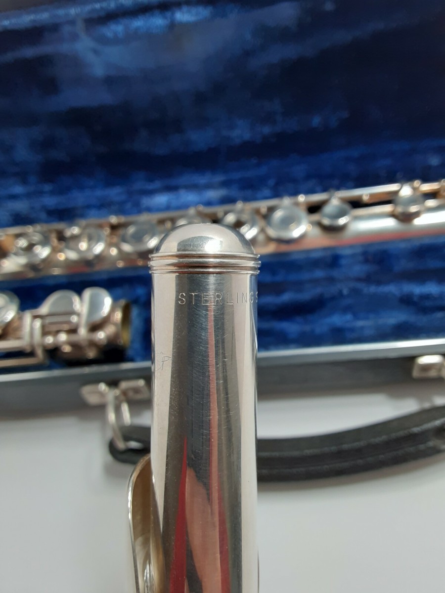 ARMSTRONG 303 STERLING SILVER HEAD FLUTE | eBay