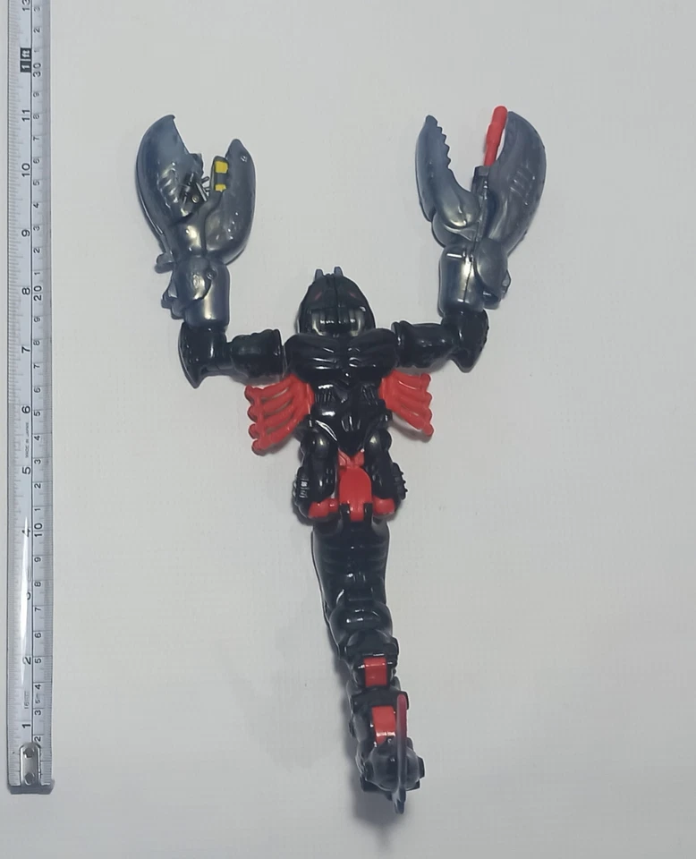 HASBRO VTG 1996 TRANSFORMERS BEAST WARS PREDACON SCORPONOK 100% COMPLETE ROBOT - Image 3 of 4