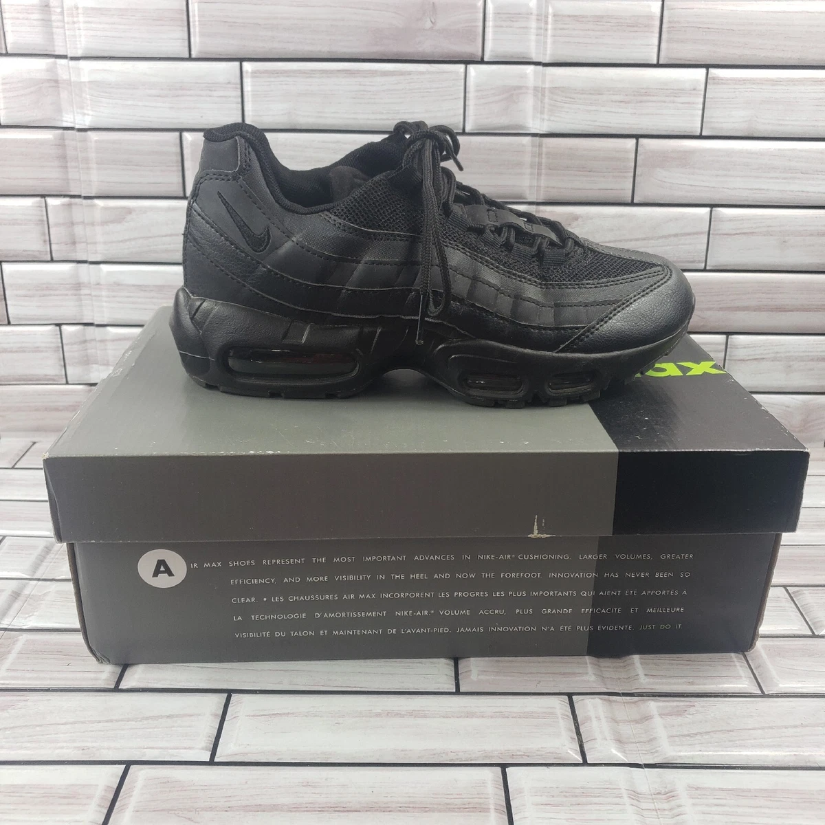 Air max 95 black size 7 sale