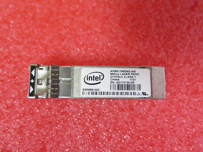 Lot of 10 Intel AFBR-709DMZ-IN2 10GB Ethernet SFP+ SR Optics Transceiver 