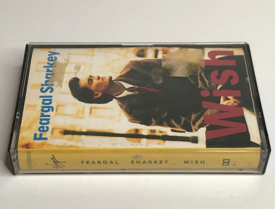 Feargal Sharkey Wish 1988 Cassette Tape - Image 2 of 4