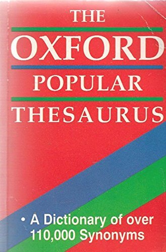 Oxford Thesaurus | Essential Dictionary for Synonyms & Antonyms
