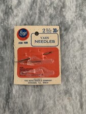 Vintage Boye Yarn Needles No 16