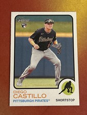2022 Topps Heritage High Number #541 DIEGO CASTILLO  RC ROOKIE